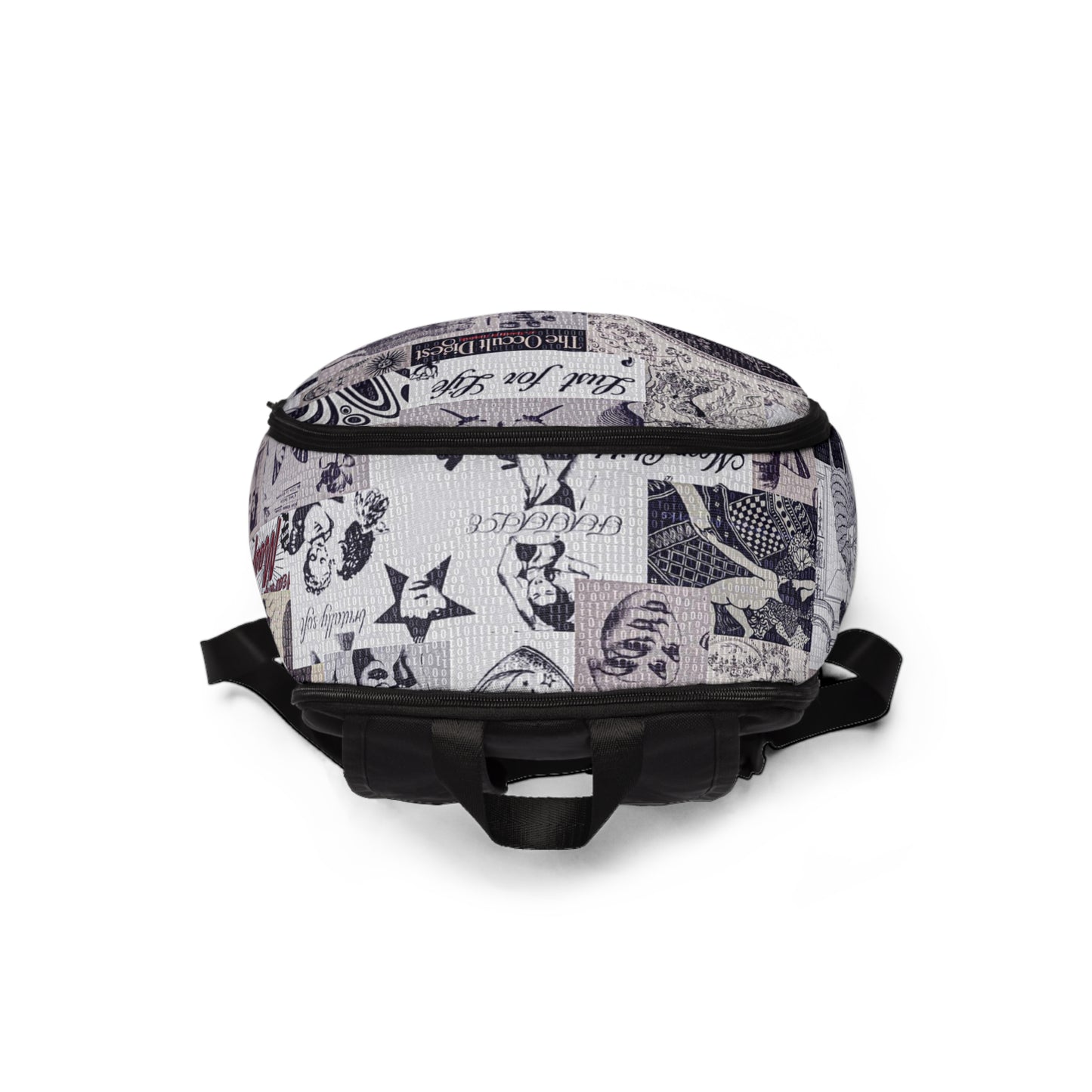 The Occult Digest - victorian flower child - Fabric Backpack