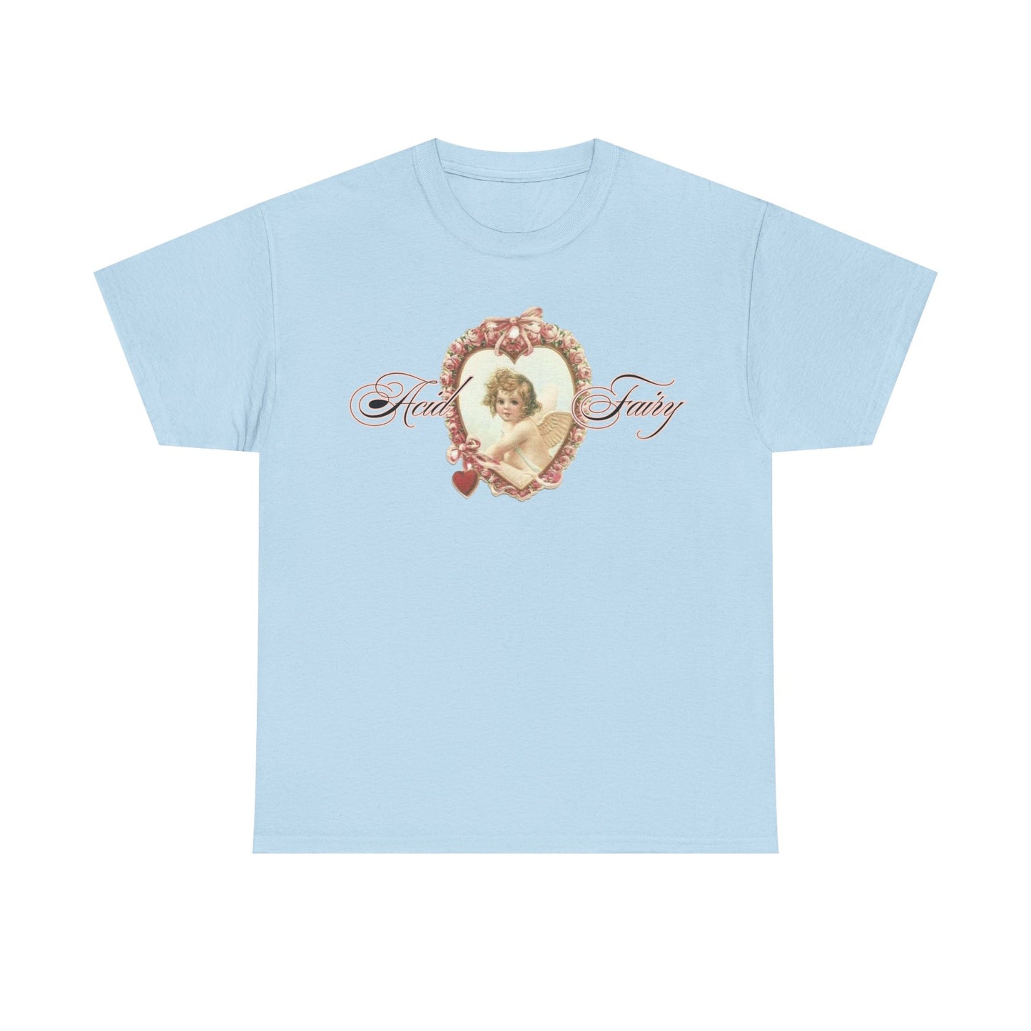 Acid Fairy Victorian Angel - Cotton Tee