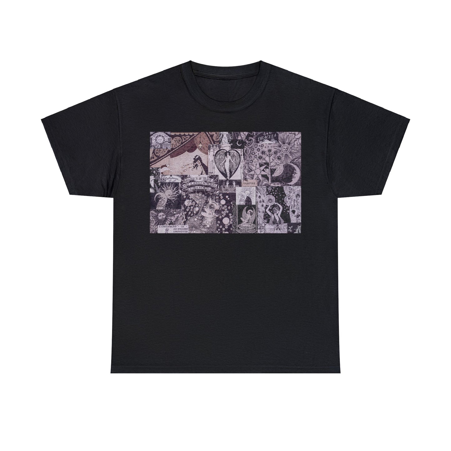 The Occult Digest - victorian flower child - Cotton Tee