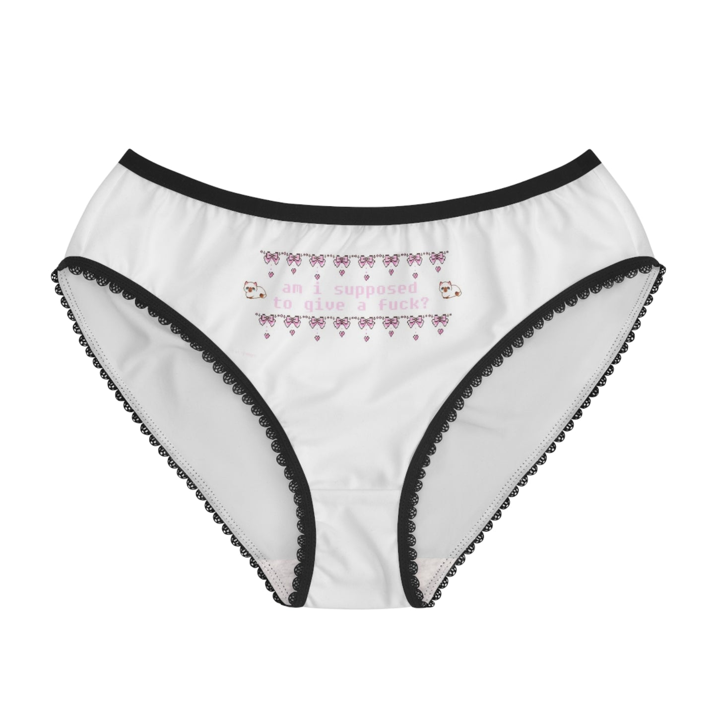 Copy of Am I supposed to give an F? ~ lace panties