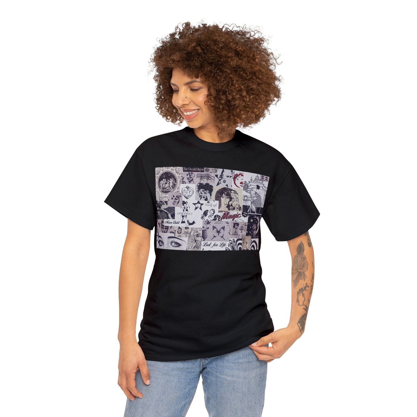 The Occult Digest - moonshine rock n roll - Cotton Tee