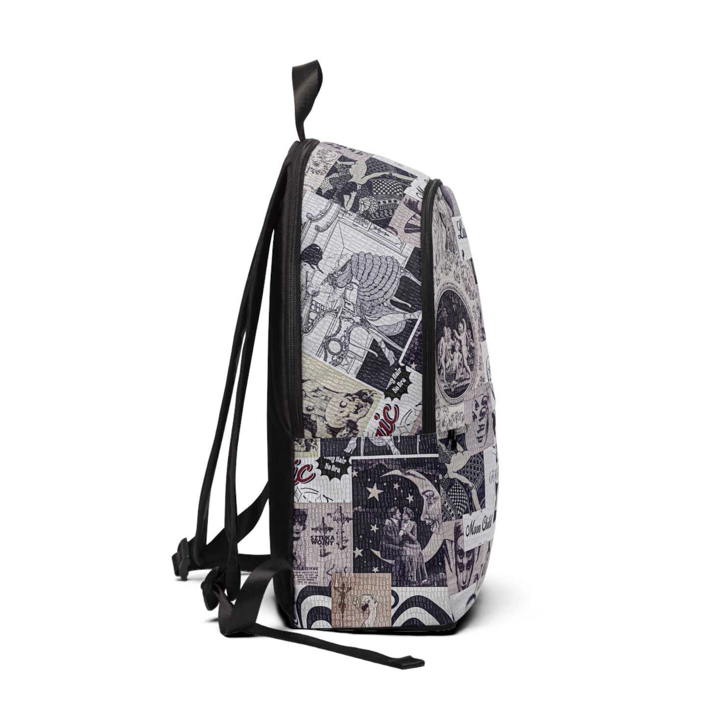 The Occult Digest - victorian flower child  - Fabric Backpack