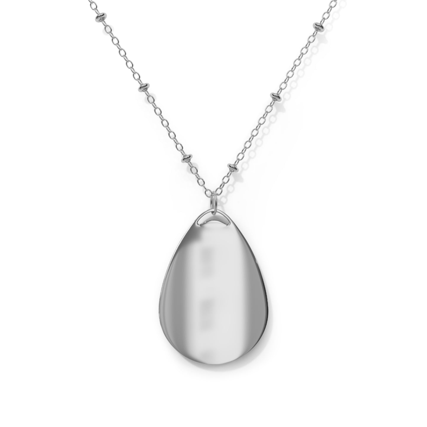 Angelina Jolie - third eye Oval Necklace