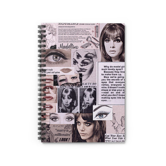 The Occult Digest - 60s Beauty Ad v1 Ruled Line Notebook