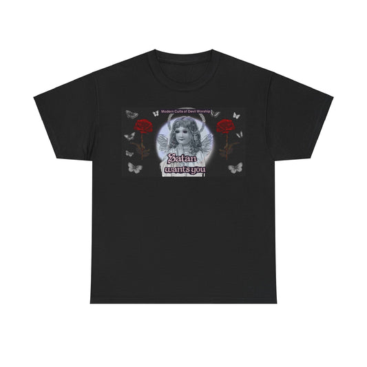 The Occult Digest - Satan Wants You - Cotton Tee