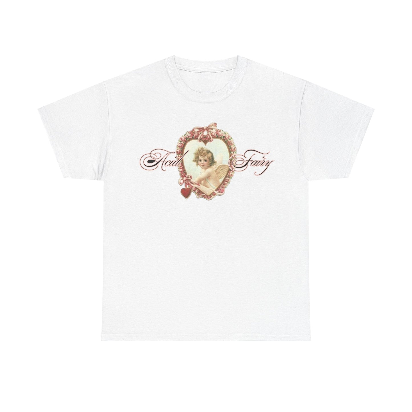 Acid Fairy Victorian Angel - Cotton Tee