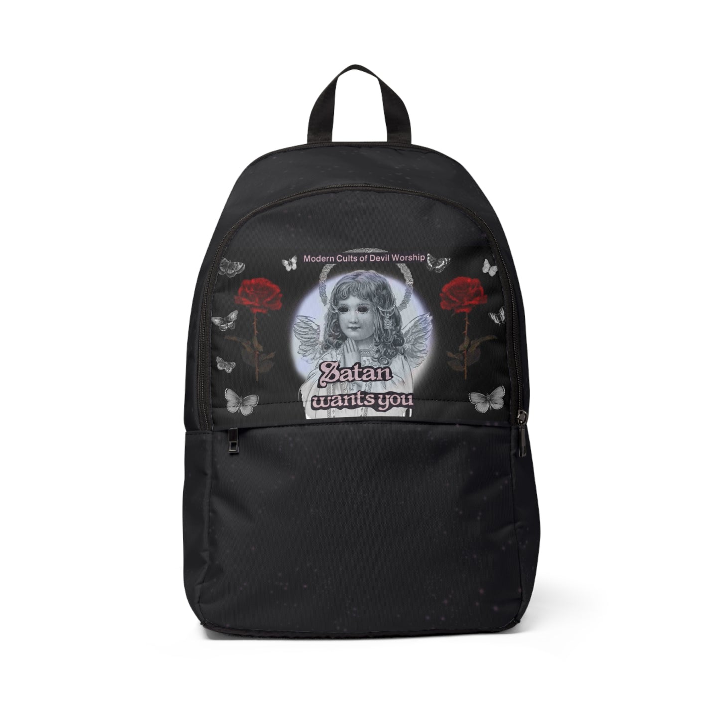 Satan Wants You - Occult Digest Psychedelic Fabric Backpack